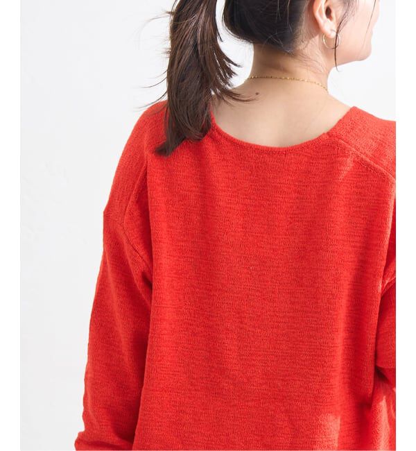 JOURNAL STANDARD「テープヤーンニュアンスVプルオーバー」|ニット・セーター|