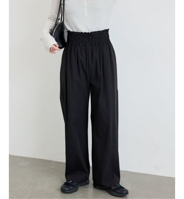 JOURNAL STANDARD「《追加》【撥水/接触冷感/洗える/UVカット】リネンナイロンストレッチワイドパンツ」|その他|