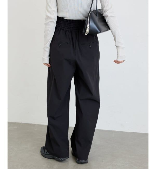 JOURNAL STANDARD「《追加》【撥水/接触冷感/洗える/UVカット】リネンナイロンストレッチワイドパンツ」|その他|