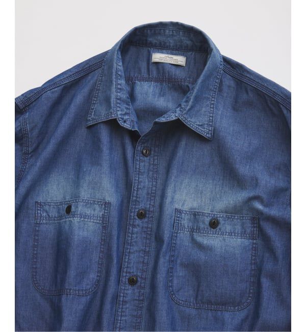 JOURNAL STANDARD relume「シャンブレー アンカット フリンジ シャツ」|シャツ・ブラウス|