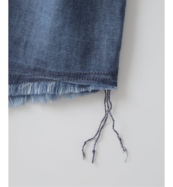 JOURNAL STANDARD relume「シャンブレー アンカット フリンジ シャツ」|シャツ・ブラウス|