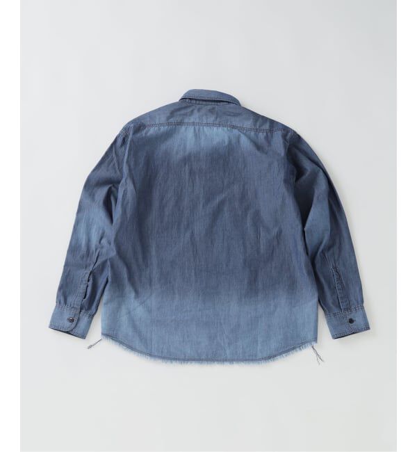 JOURNAL STANDARD relume「シャンブレー アンカット フリンジ シャツ」|シャツ・ブラウス|