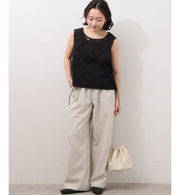 JOURNAL STANDARD relume「スクエアエンブロイダリーベスト」|ベスト・ジレ|