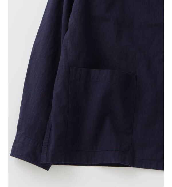 J.S.Homestead「J.S.Homestead / リラックス オープン コットン リネン 長袖 シャツ」|シャツ・ブラウス|