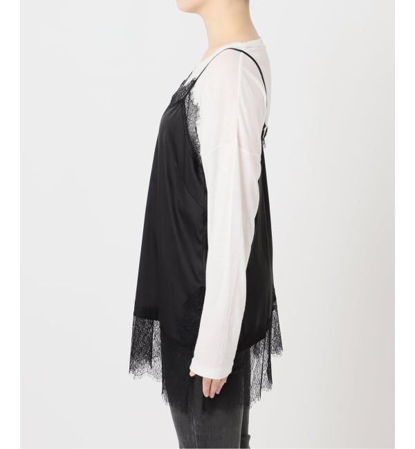 JOURNAL STANDARD relume「《追加予約2》サテンレースキャミチュニック」|キャミソール|