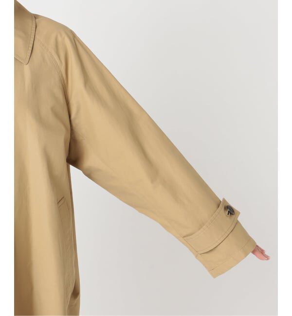 JOURNAL STANDARD relume「《追加》［26SS新作］コットンナイロンAラインステンコート」|ステンカラーコート|