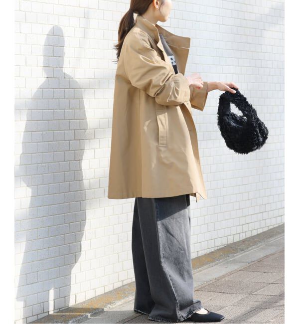 JOURNAL STANDARD relume「《追加》［26SS新作］撥水 / スタンドポンチョコート」|トレンチコート|
