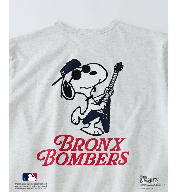 JOURNAL STANDARD relume「PEANUTS / ピーナッツ 別注 MLB ベースボール プリントTシャツ」|Tシャツ・カットソー|