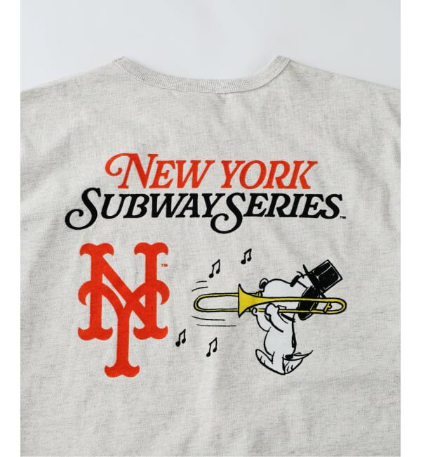 JOURNAL STANDARD relume「PEANUTS / ピーナッツ 別注 MLB ベースボール プリントTシャツ」|Tシャツ・カットソー|