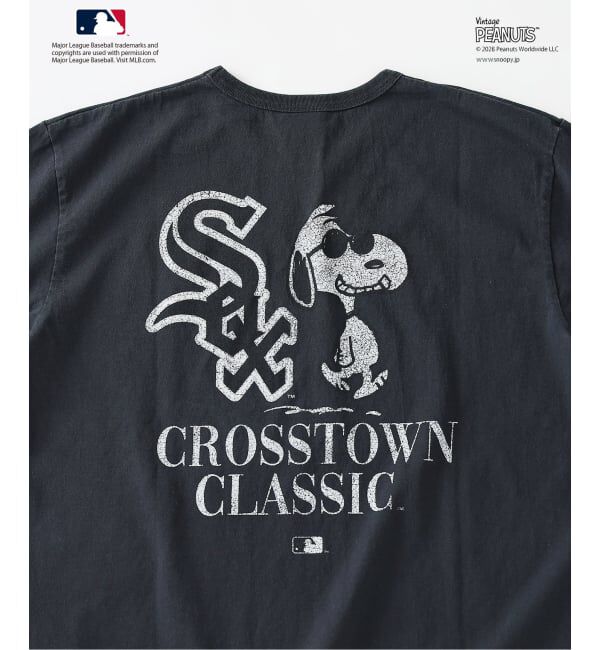 JOURNAL STANDARD relume「PEANUTS / ピーナッツ 別注 MLB ベースボール プリントTシャツ」|Tシャツ・カットソー|