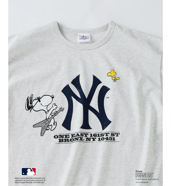 JOURNAL STANDARD relume「PEANUTS / ピーナッツ 別注 MLB ベースボール プリントTシャツ」|Tシャツ・カットソー|