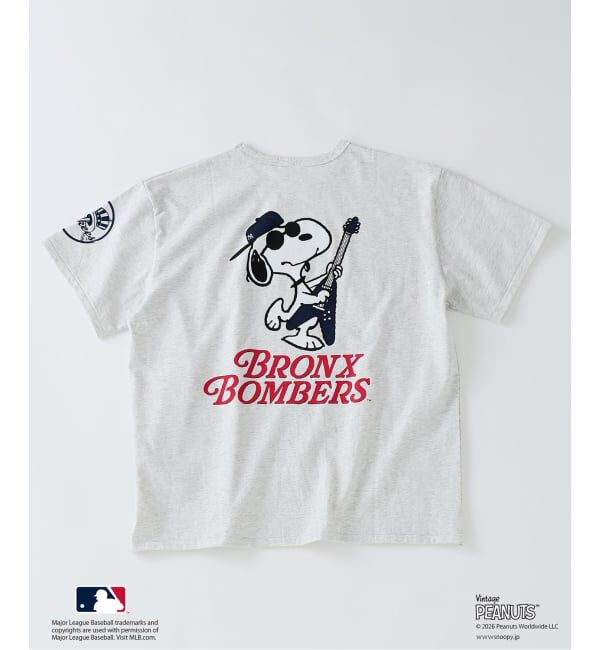 JOURNAL STANDARD relume「PEANUTS / ピーナッツ 別注 MLB ベースボール プリントTシャツ」|Tシャツ・カットソー|