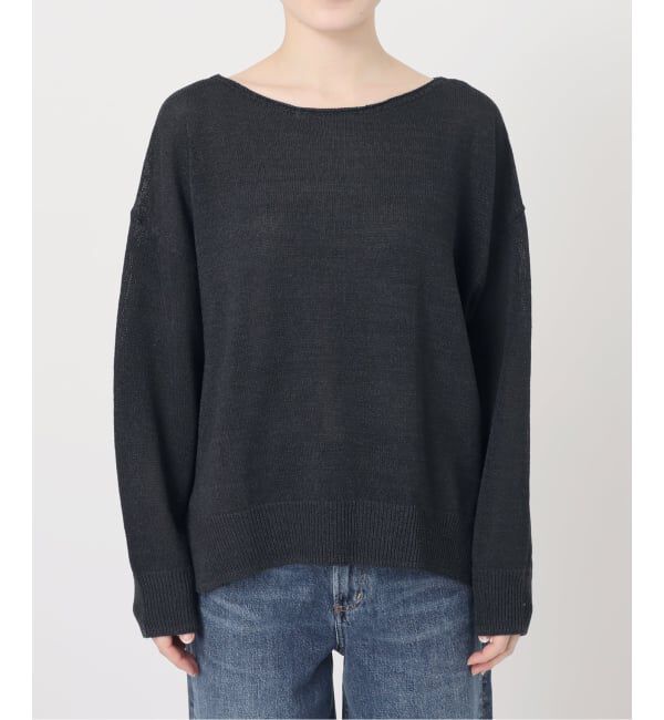 journal standard L'essage「ウォッシャブル ペーパー混プルオーバー」|ニット・セーター|