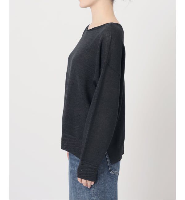 journal standard L'essage「ウォッシャブル ペーパー混プルオーバー」|ニット・セーター|