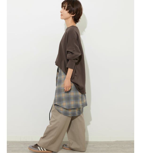 JOURNAL STANDARD relume「《追加2》オーバーサイズロングスウェット」|スウェット・ジャージ|
