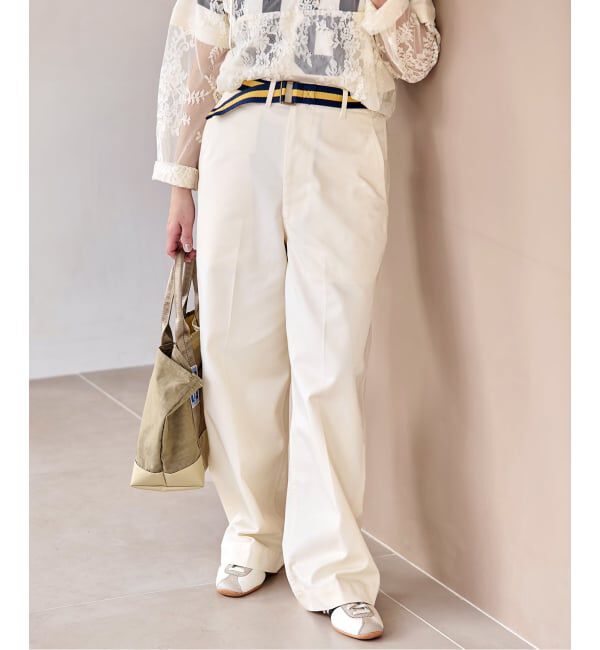 JOURNAL STANDARD「【BURK / バーク】ベルトツキチノパンツ」|チノ|