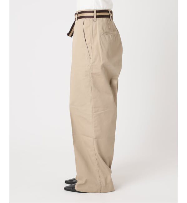 JOURNAL STANDARD「【BURK / バーク】ベルトツキチノパンツ」|チノ|