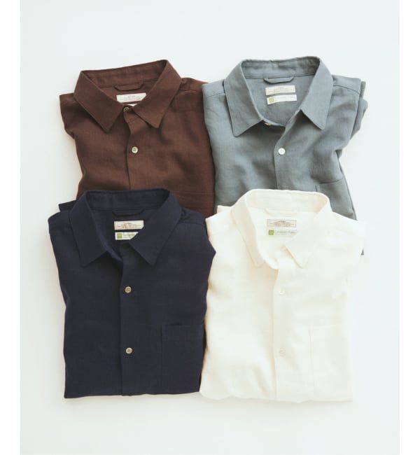 JOURNAL STANDARD relume「《予約》European Flax / ヨーロピアンフラックス リネン/レーヨン シャツ」|シャツ・ブラウス|