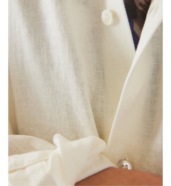 JOURNAL STANDARD relume「《予約》European Flax / ヨーロピアンフラックス リネン/レーヨン シャツ」|シャツ・ブラウス|