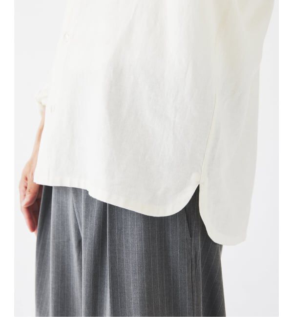 JOURNAL STANDARD relume「《予約》European Flax / ヨーロピアンフラックス リネン/レーヨン シャツ」|シャツ・ブラウス|