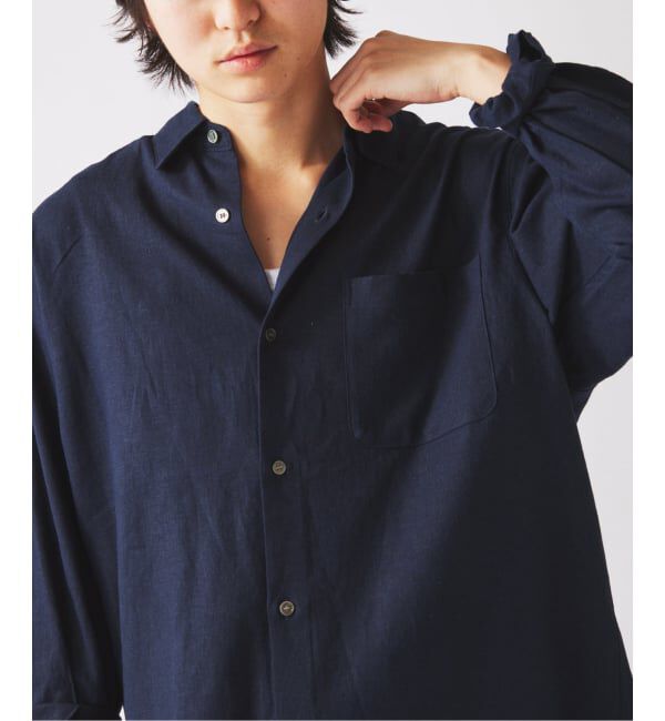 JOURNAL STANDARD relume「《予約》European Flax / ヨーロピアンフラックス リネン/レーヨン シャツ」|シャツ・ブラウス|