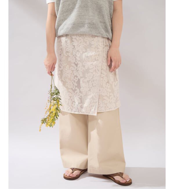 JOURNAL STANDARD「《予約》【osedit】2tuck buckle back CHINOS」|チノ|