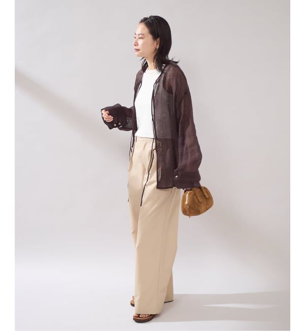 JOURNAL STANDARD「《予約》【osedit】2tuck buckle back CHINOS」|チノ|