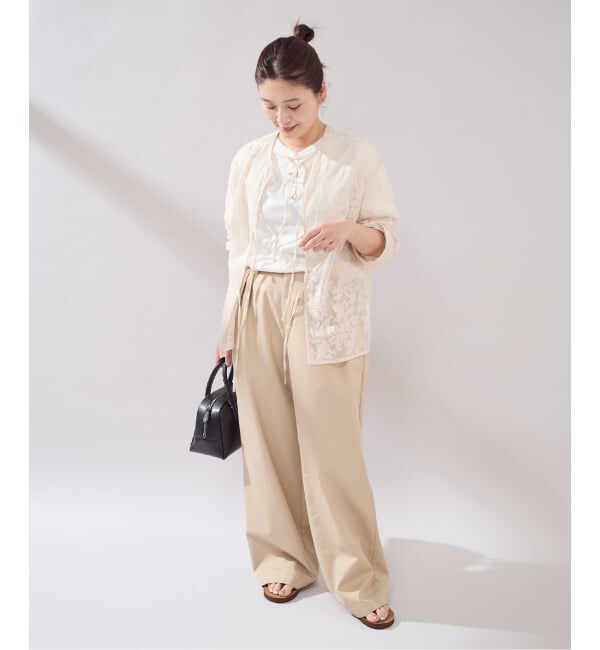 JOURNAL STANDARD「《予約》【osedit】2tuck buckle back CHINOS」|チノ|