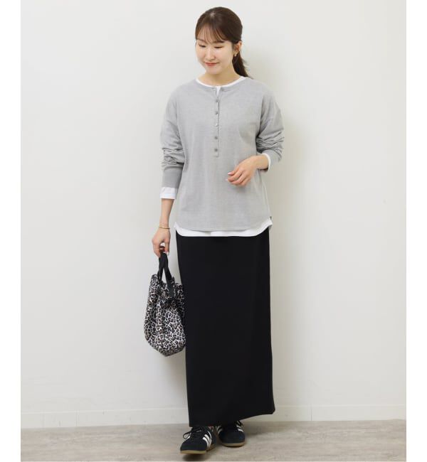JOURNAL STANDARD relume「《追加》［2枚セット / SS素材］3WAYレイヤードヘンリープルオーバー」|ニット・セーター|