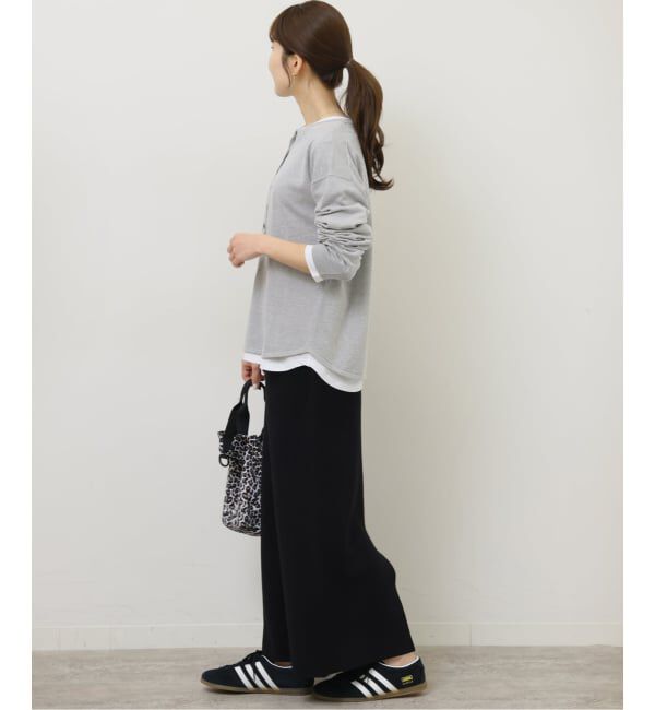 JOURNAL STANDARD relume「《追加》［2枚セット / SS素材］3WAYレイヤードヘンリープルオーバー」|ニット・セーター|