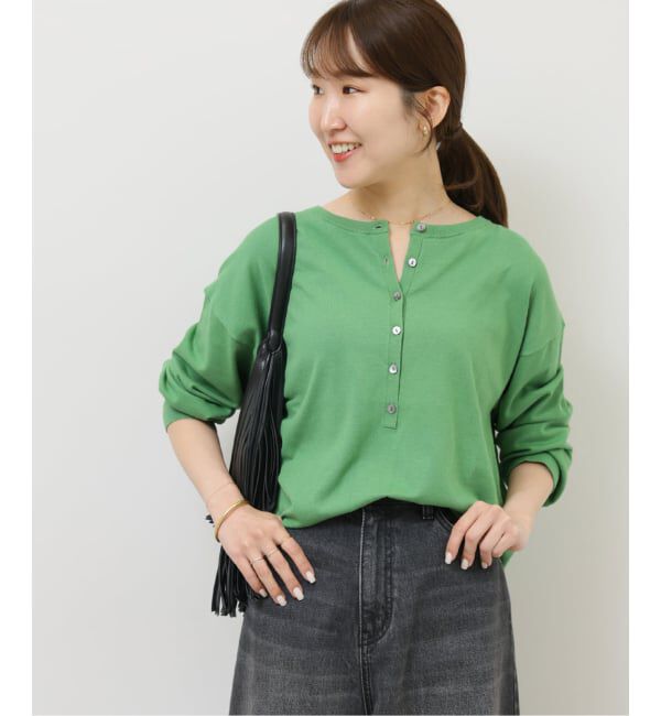 JOURNAL STANDARD relume「《追加》［2枚セット / SS素材］3WAYレイヤードヘンリープルオーバー」|ニット・セーター|