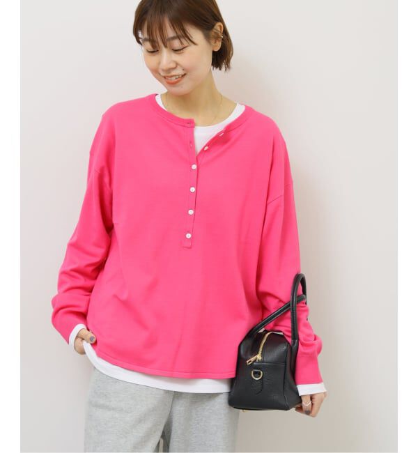 JOURNAL STANDARD relume「《追加》［2枚セット / SS素材］3WAYレイヤードヘンリープルオーバー」|ニット・セーター|