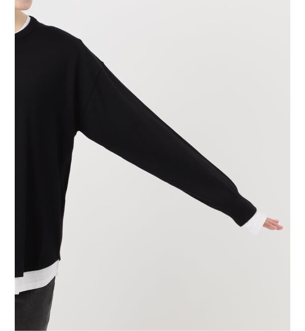 JOURNAL STANDARD relume「《追加》［2枚セット / SS素材］3WAYレイヤードヘンリープルオーバー」|ニット・セーター|