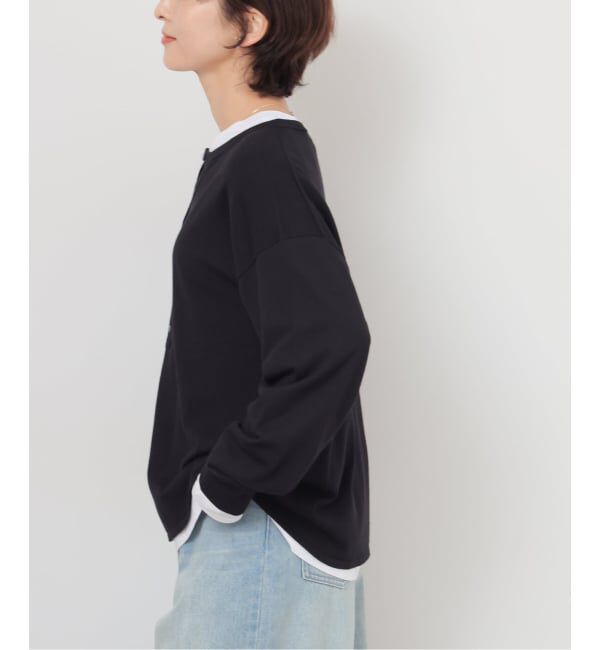 JOURNAL STANDARD relume「《追加》［2枚セット / SS素材］3WAYレイヤードヘンリープルオーバー」|ニット・セーター|