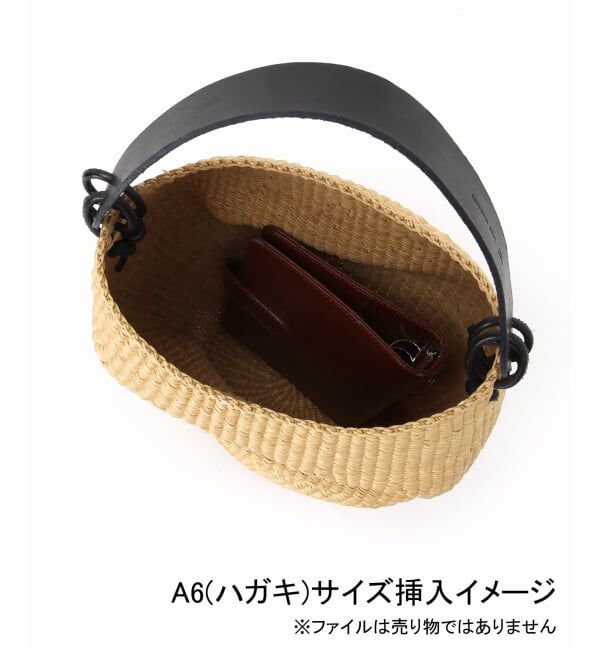 journal standard L'essage「《予約》【INES BRESSAND】POT FROISSE：かごバッグ」|かごバッグ|