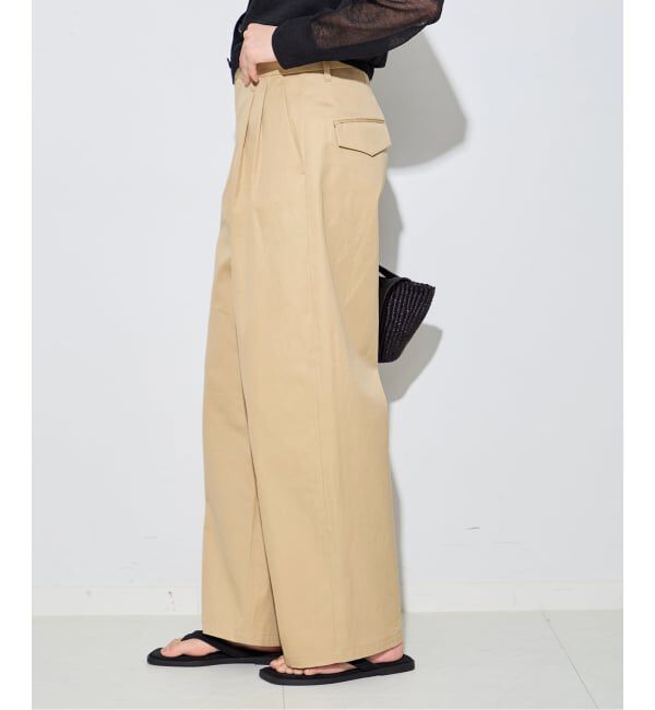 journal standard L'essage「《予約》ドライギャバ チノパンツ」|チノ|