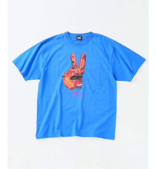 JOURNAL STANDARD relume「《予約》Rawlings / ローリングス 別注&rdquo; XPG3&rdquo; グローブアート プリントTシャツ」|Tシャツ・カットソー|