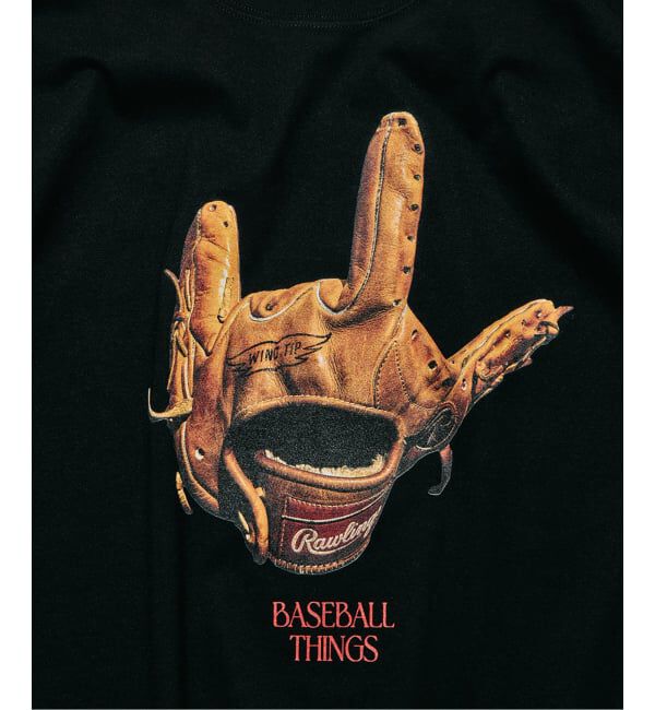 JOURNAL STANDARD relume「《予約》Rawlings / ローリングス 別注&rdquo; XPG3&rdquo; グローブアート プリントTシャツ」|Tシャツ・カットソー|