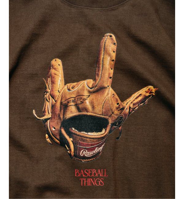 JOURNAL STANDARD relume「《予約》Rawlings / ローリングス 別注&rdquo; XPG3&rdquo; グローブアート プリントTシャツ」|Tシャツ・カットソー|