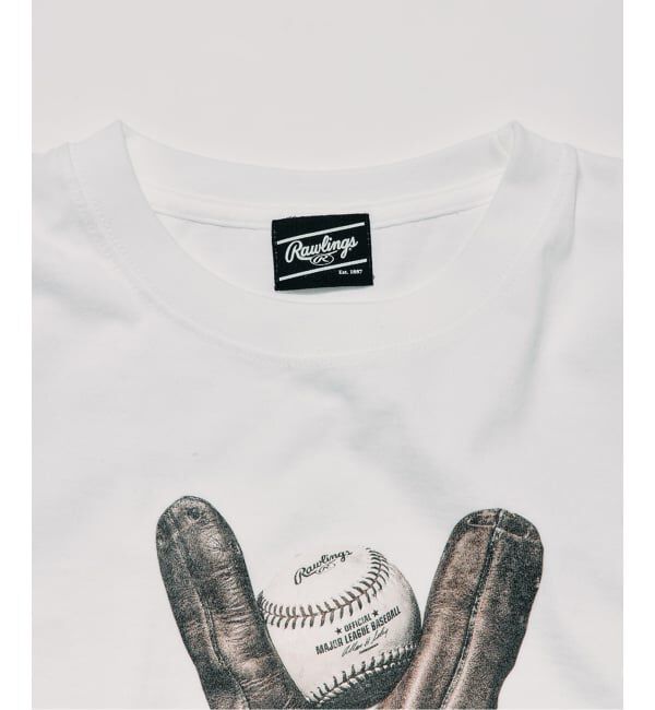 JOURNAL STANDARD relume「《予約》Rawlings / ローリングス 別注&rdquo; XPG3&rdquo; グローブアート プリントTシャツ」|Tシャツ・カットソー|