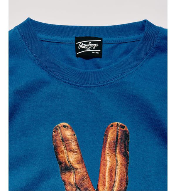 JOURNAL STANDARD relume「《予約》Rawlings / ローリングス 別注&rdquo; XPG3&rdquo; グローブアート プリントTシャツ」|Tシャツ・カットソー|