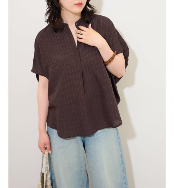 JOURNAL STANDARD relume「《追加予約 / 新色》N/Rダブルストライプブラウス」|シャツ・ブラウス|