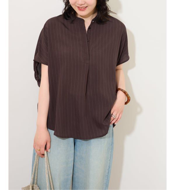 JOURNAL STANDARD relume「《追加予約 / 新色》N/Rダブルストライプブラウス」|シャツ・ブラウス|