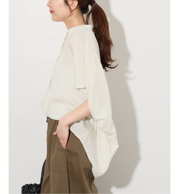 JOURNAL STANDARD relume「《追加予約 / 新色》N/Rダブルストライプブラウス」|シャツ・ブラウス|