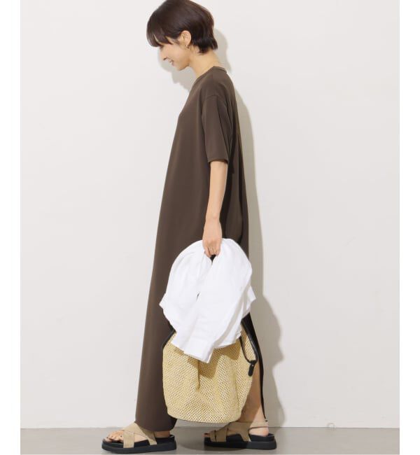 JOURNAL STANDARD relume「《予約》カットジャージーハーフスリーブワンピース」|ワンピース|