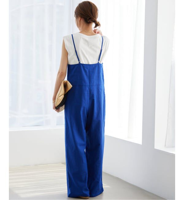 JOURNAL STANDARD relume「《WEB限定追加予約/2枚セット》手洗い可 / タンクトップ付きキャミサロペット」|オールインワン|