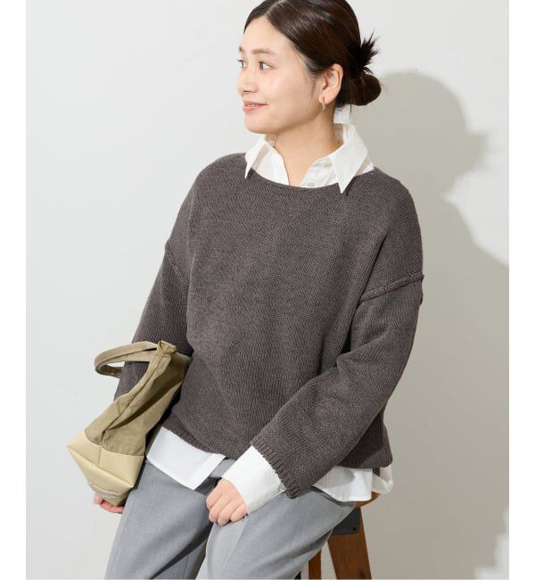 JOURNAL STANDARD「《追加3》テープヤーンDROPプルオーバー」|ニット・セーター|