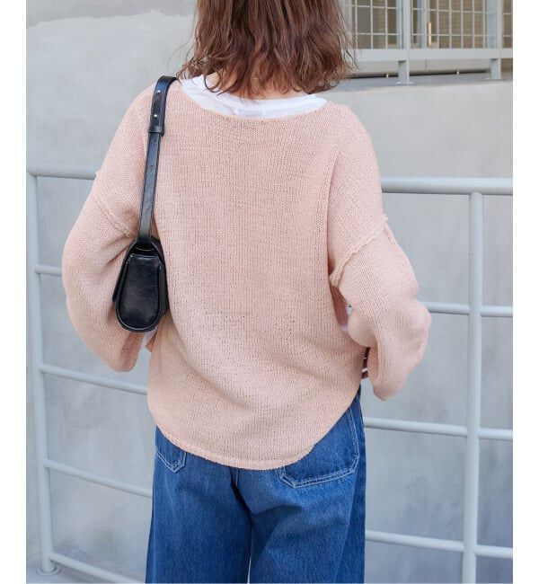 JOURNAL STANDARD「《追加3》テープヤーンDROPプルオーバー」|ニット・セーター|