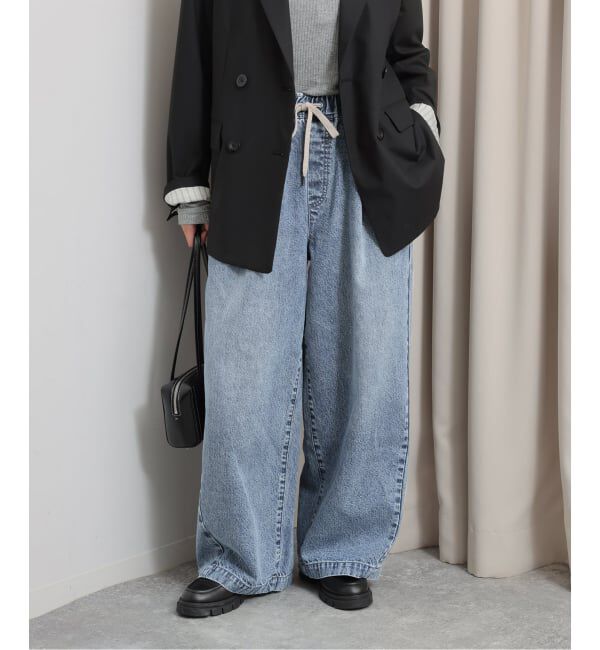 JOURNAL STANDARD「《WEB限定追加予約3》イージーデニムワイドパンツ」|デニム|