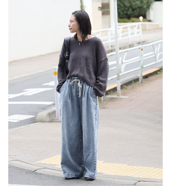 JOURNAL STANDARD「《WEB限定追加予約3》イージーデニムワイドパンツ」|デニム|